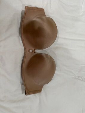 Victoria's Secret Strapless T-Shirt Bra in Brown